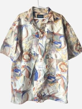 Vintage Maxx Linen Cotton Button Down